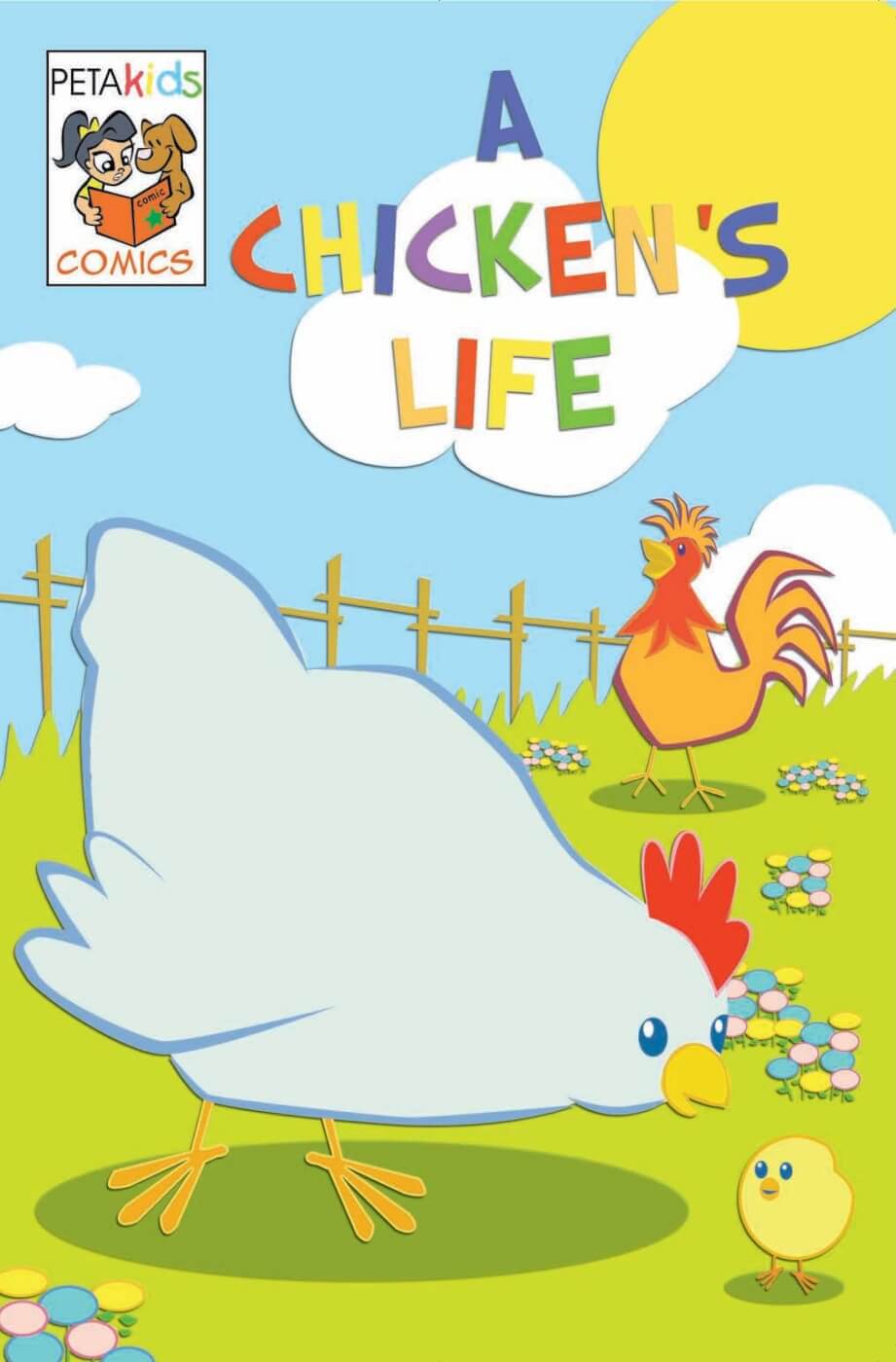 A Chicken's Life comic book cover