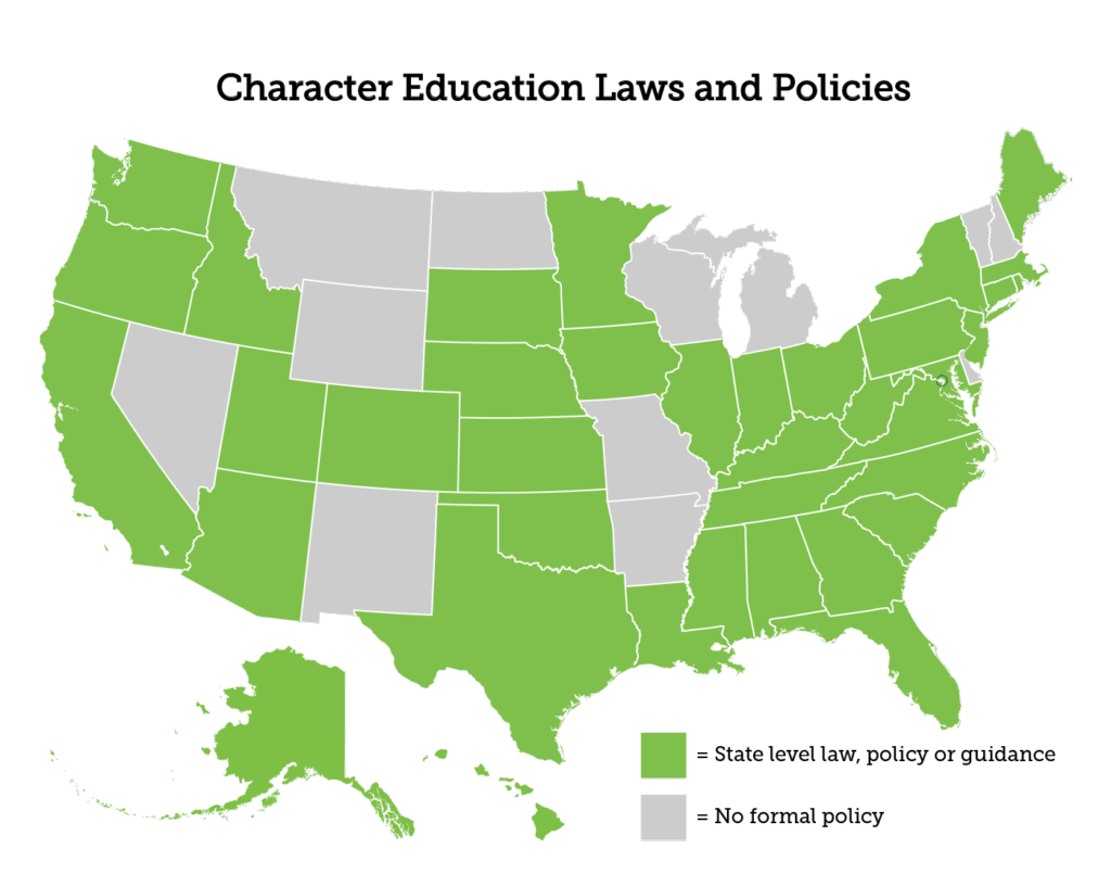 Character education map