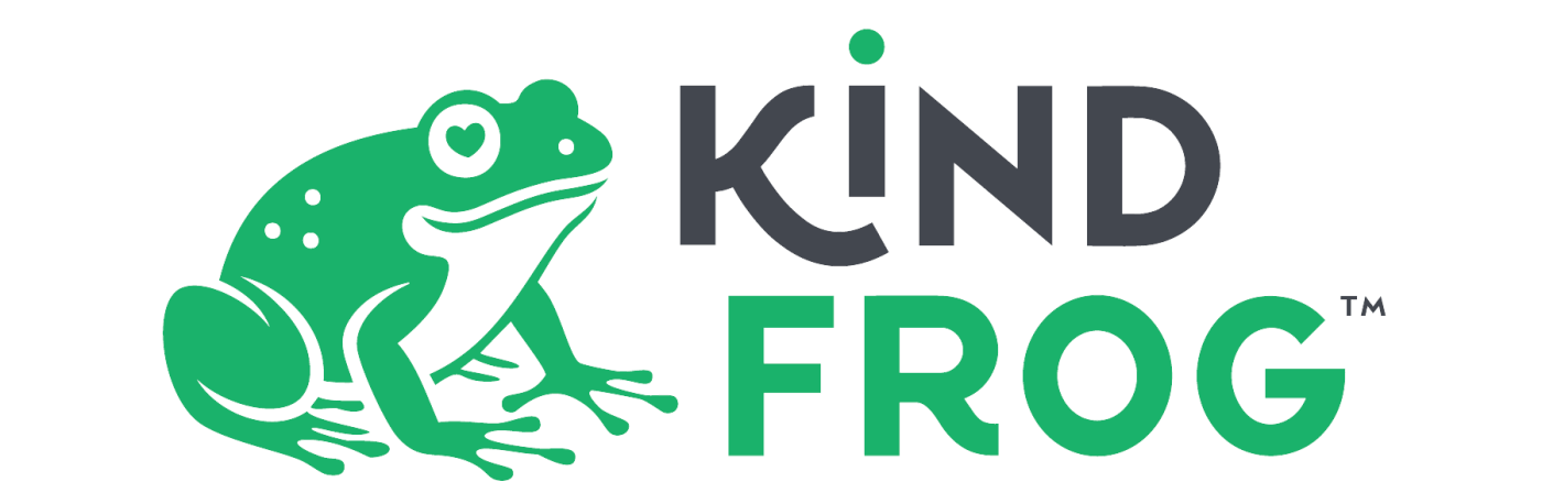 Kind frog logo