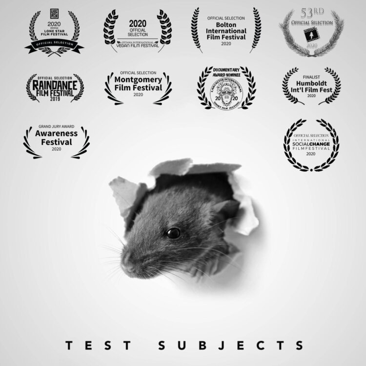 Movie poster for "Test Subjects"