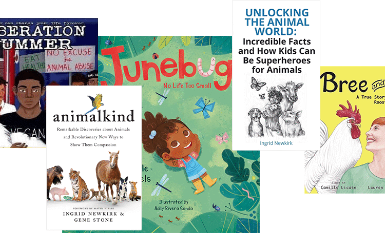 Collage of must-read compassionate books