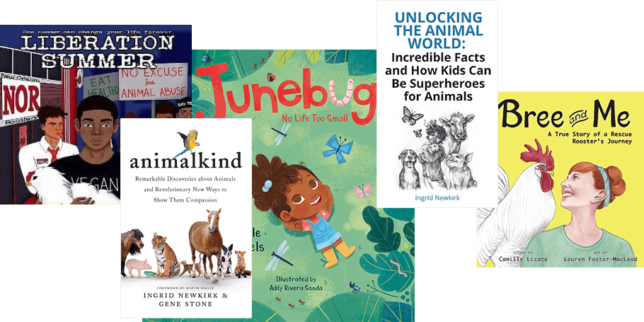 Collage of must-read compassionate books