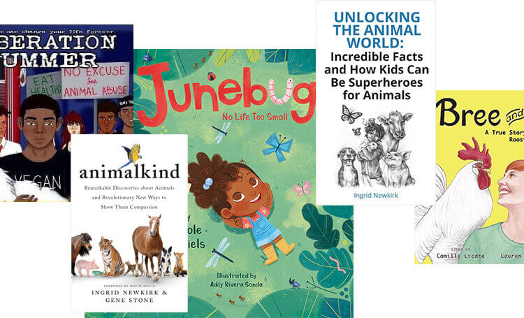 Collage of must-read compassionate books