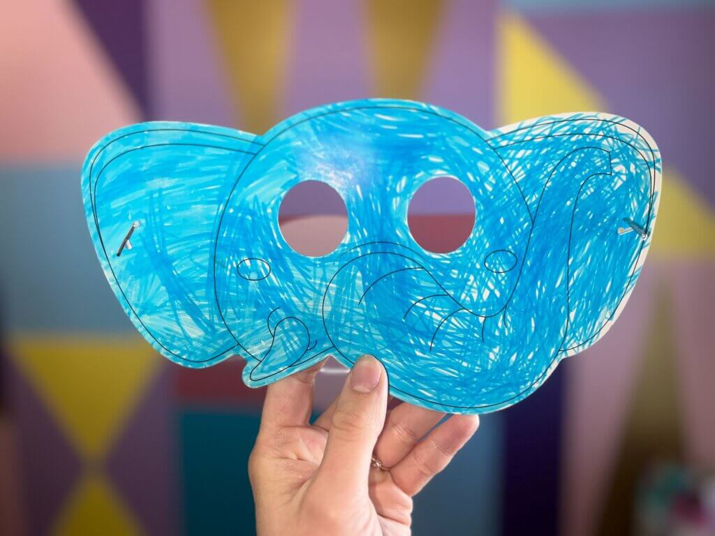 elephant mask craft