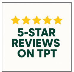 5-Start Reviews on TPT